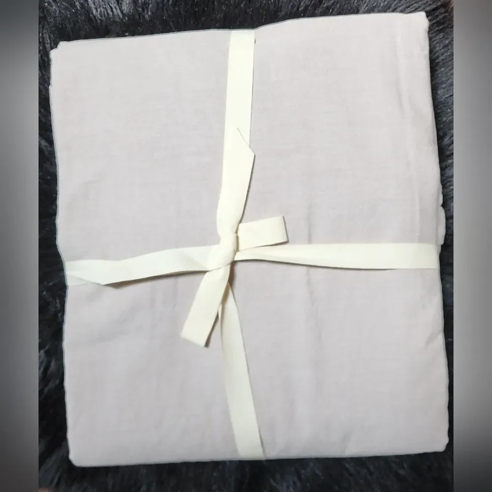 100% Cotton Twin Size Duvet Cover Set Gray